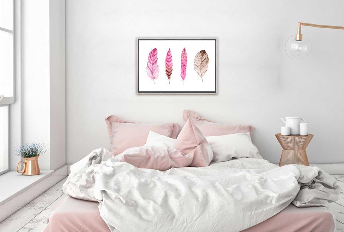216 New pink bed