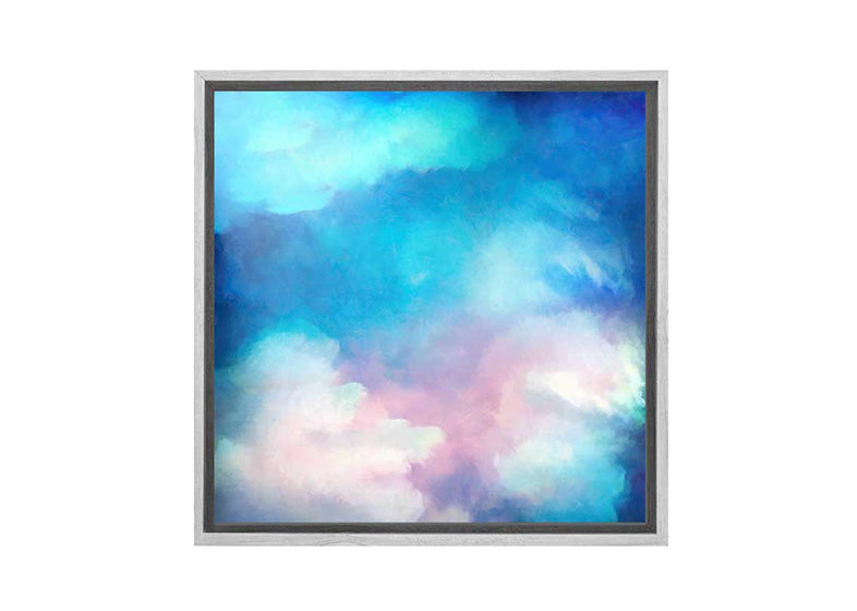 Pink Blue Painted Cloudscape | Canvas Wall Art Print - Final Touch Decor