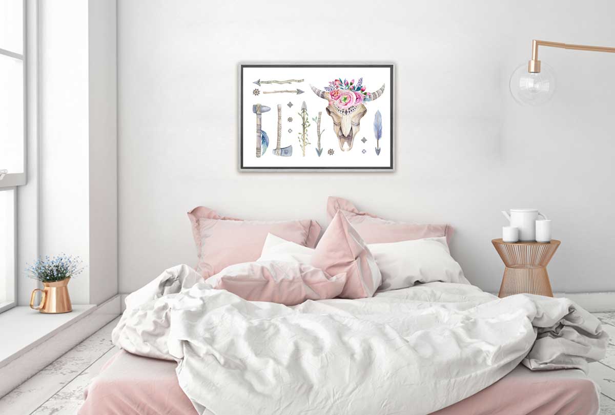 231 New pink bed
