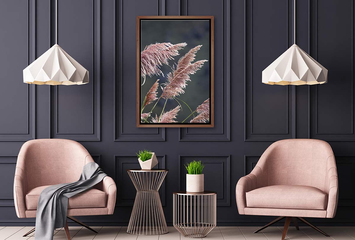 Pink Pampas | Canvas Wall Art Print - Final Touch Decor