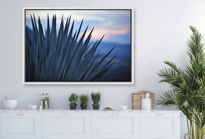 Sunset Over Agave | Canvas Wall Art Print - Final Touch Decor