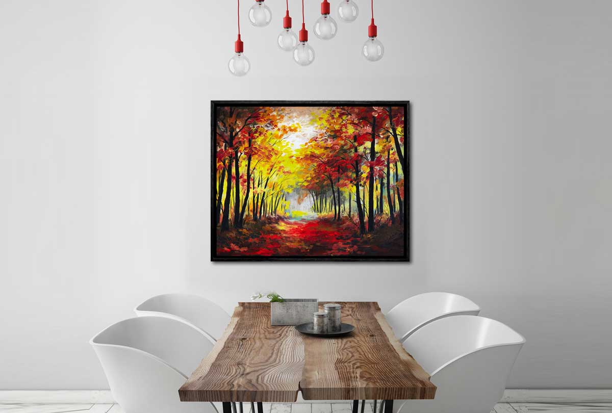 Autumn Forest | Landscape Wall Art - Final Touch Decor