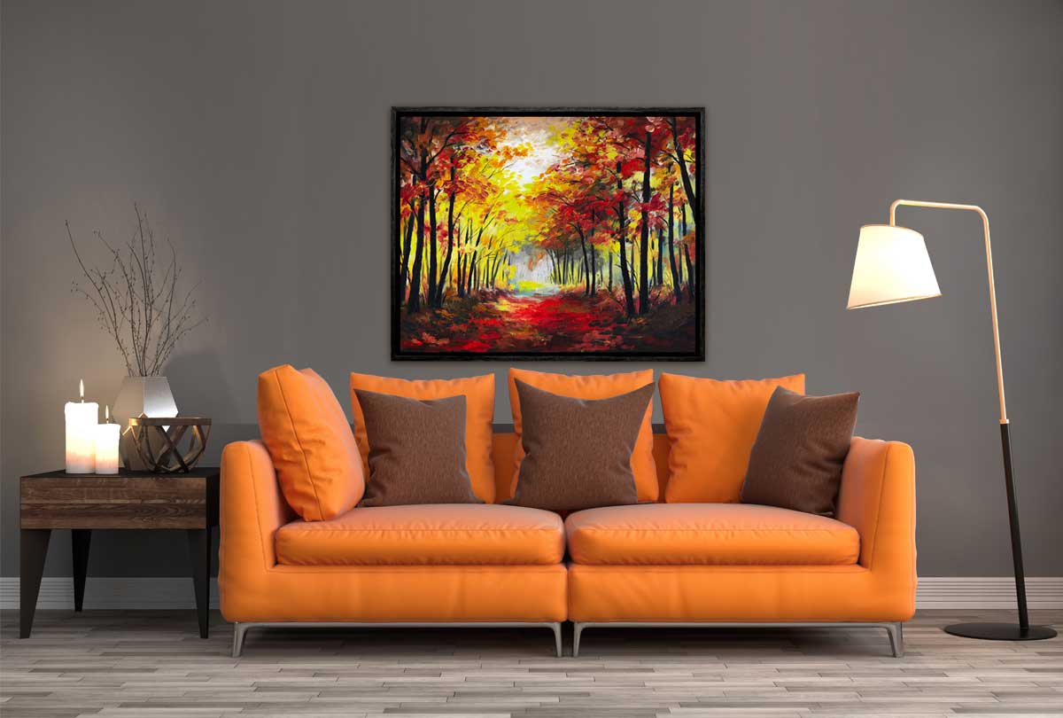 Autumn Forest | Landscape Wall Art - Final Touch Decor