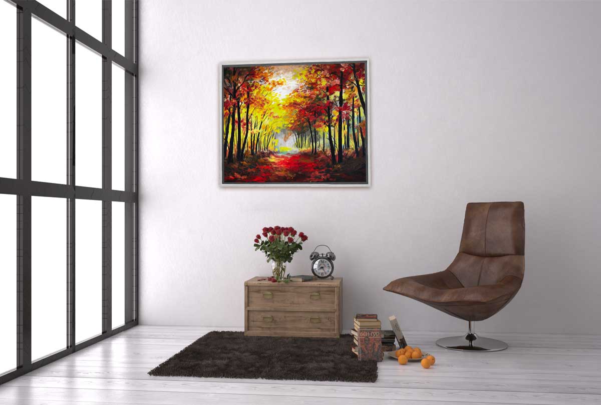 Autumn Forest | Landscape Wall Art - Final Touch Decor