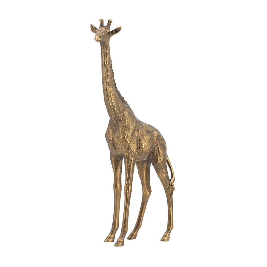 GoldGiraffeStatue