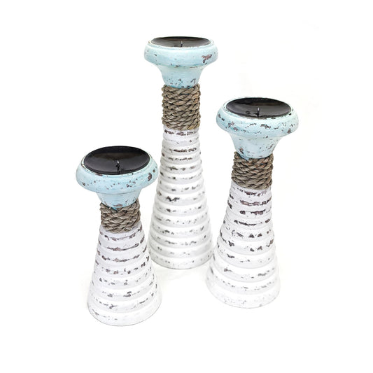 SET SAGE candle holder