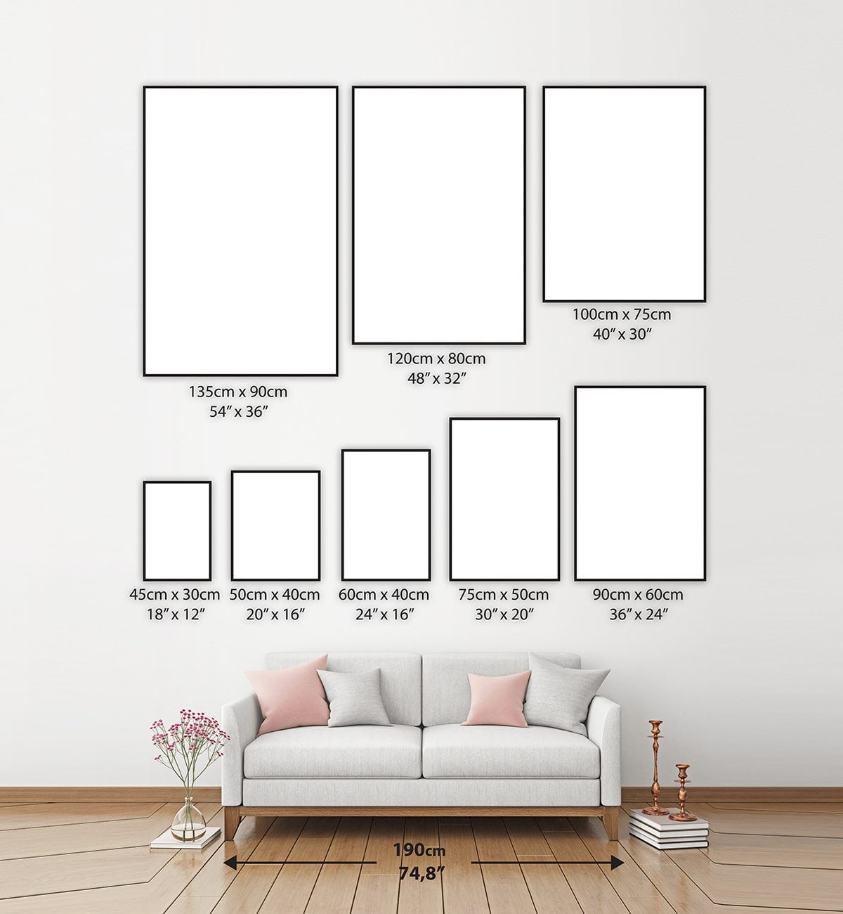 Ballet Bear & Baby Bear | Canvas Wall Art Print - Final Touch Decor