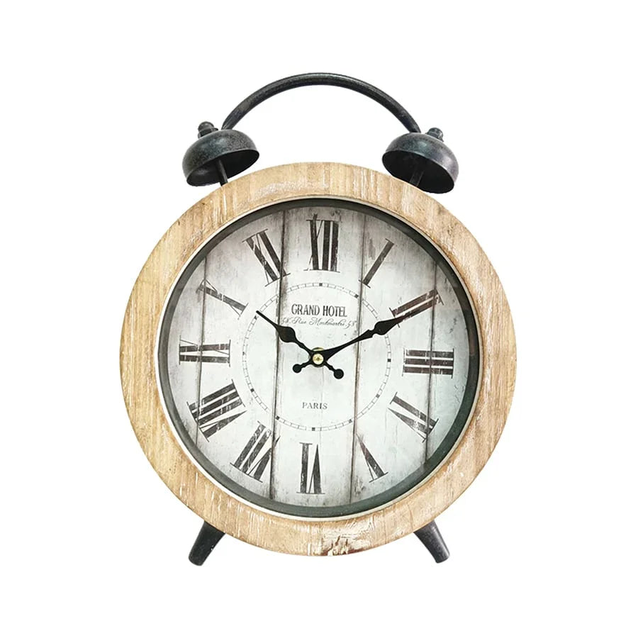 Large 'Grand Hotel' Table Top Clock | Final Touch Decor