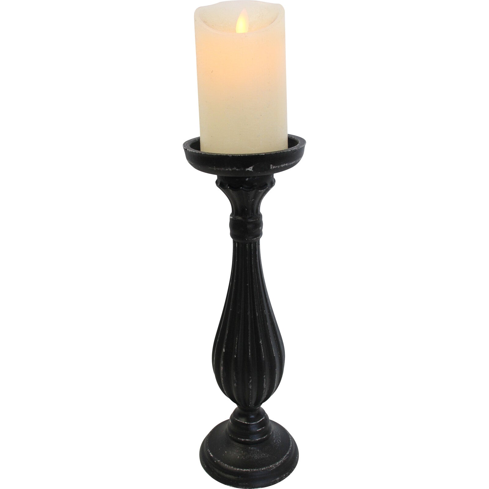 tall black candlestick