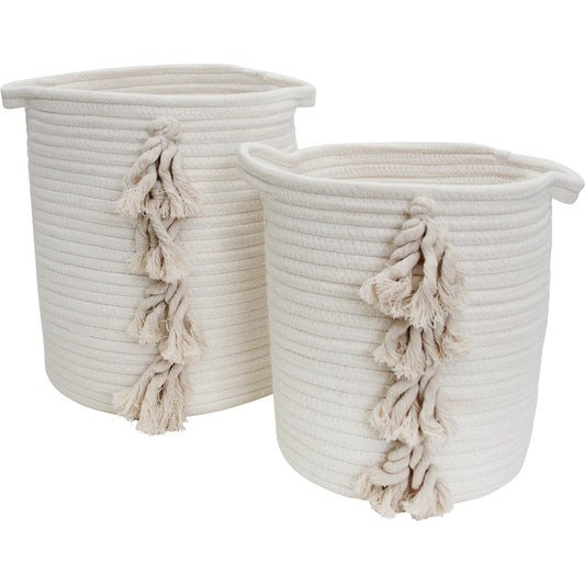 woven planter set